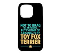 Funny Saying Not Brag Anything But Im Kind Big Deal My Toy Case for iPhone 15 Pro