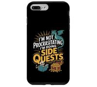 Funny Saying Not Procrastinating Doing Side Quests Gamer Case for iPhone 7 Plus/8 Plus