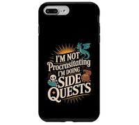 Funny Saying Not Procrastinating Doing Side Quests Gamer Case for iPhone 7 Plus/8 Plus