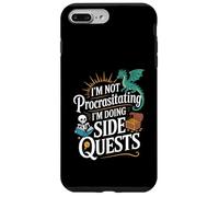 Funny Saying Not Procrastinating Doing Side Quests Gamer Case for iPhone 7 Plus/8 Plus