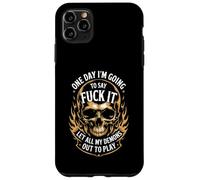 Funny Saying One Day I Say Forget It Let Demons Out Father Case for iPhone 11 Pro Max