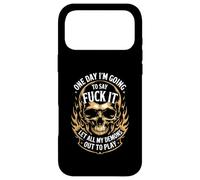 Funny Saying One Day I Say Forget It Let Demons Out Father Case for iPhone 17 Pro Max