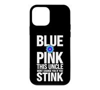 Funny Saying Pink This Uncle Wont Change You If You Stink Case for iPhone 12 mini