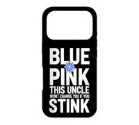 Funny Saying Pink This Uncle Wont Change You If You Stink Case for iPhone 17 Pro