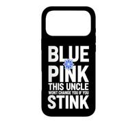Funny Saying Pink This Uncle Wont Change You If You Stink Case for iPhone 17 Pro Max