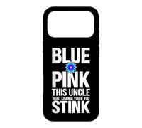 Funny Saying Pink This Uncle Wont Change You If You Stink Case for iPhone 17 Pro Max