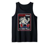 Funny Saying Please Patient Terrible Person Tank Top