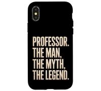 Funny Saying Professor Man Myth Legend Teacher Women Men Case for iPhone X/XS