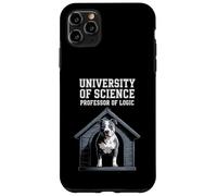 Funny Saying Professor Of Logic University Dog Women Men Case for iPhone 11 Pro Max
