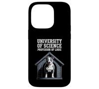 Funny Saying Professor Of Logic University Dog Women Men Case for iPhone 14 Pro