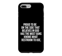 Funny Saying Proud The That Believes God Has The Most Guns Case for iPhone 7 Plus/8 Plus