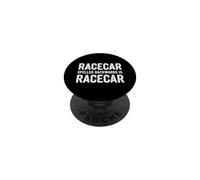 Funny Saying Racecar Spelled Backwards Racecar PopSockets Adhesive PopGrip