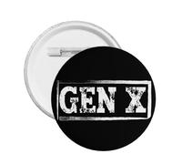 Funny Saying Sarcastic Gen X Lots Of Memories No Evidence 2 Pin Buttons Badge For Hats Backpacks Clothes 5 Pcs S