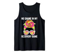 Funny Saying Shame My Recovery Game Sarcastic Tank Top