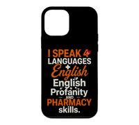 Funny Saying Speak 4 Languages English Profanity And Case for iPhone 12 mini