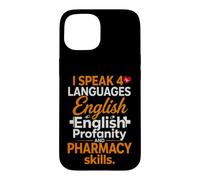 Funny Saying Speak 4 Languages English Profanity And Case for iPhone 15