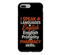 Funny Saying Speak 4 Languages English Profanity And Case for iPhone 7 Plus/8 Plus