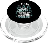 Funny Saying Statistically Significant Failure Lab Women Men PopSockets PopGrip for MagSafe