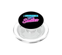 Funny Saying Straighten Smiles Sarcastic PopSockets PopGrip for MagSafe