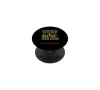 Funny Saying The Old Guy Beat Your Score PopSockets Adhesive PopGrip