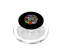 Funny Saying The World Cruel Therefore Wont PopSockets PopGrip for MagSafe