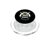 Funny Saying There Are 360 Degrees Why Stick One PopSockets PopGrip for MagSafe