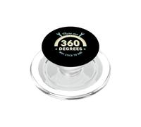 Funny Saying There Are 360 Degrees Why Stick One PopSockets PopGrip for MagSafe