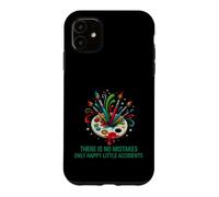 Funny Saying There Mistakes Only Happy Little Accidents Case for iPhone 11