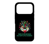 Funny Saying There Mistakes Only Happy Little Accidents Case for iPhone 17 Pro