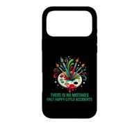 Funny Saying There Mistakes Only Happy Little Accidents Case for iPhone 17 Pro Max