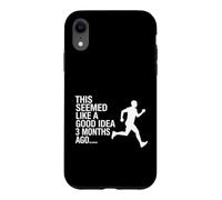 Funny Saying This Seemed Like Good Idea 3 Months Ago Case for iPhone XR