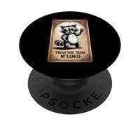 Funny Saying Twas The Tism Mlord Medieval Autism Women Men PopSockets Adhesive PopGrip