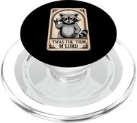 Funny Saying Twas The Tism Mlord Medieval Autism Women Men PopSockets PopGrip for MagSafe