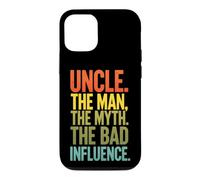 Funny Saying Uncle The Man The Myth The Bad Influence Case for iPhone 12/12 Pro