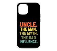 Funny Saying Uncle The Man The Myth The Bad Influence Case for iPhone 12/12 Pro