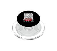 Funny Saying Waiting Parts Skeleton Workshop PopSockets PopGrip for MagSafe