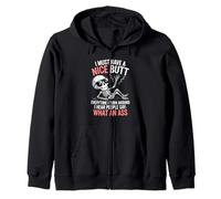 Funny Saying What An Turn Around Joke Skeleton Women Men Zip Hoodie