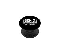 Funny Saying X Lots Memories Evidence Sarcastic PopSockets Adhesive PopGrip