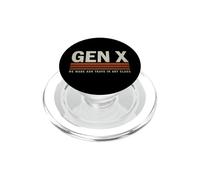 Funny Saying X Made Ash Trays Class Sarcastic PopSockets PopGrip for MagSafe