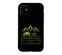 Funny Saying You Have Died Diarrhea Lettuce Case for iPhone 11
