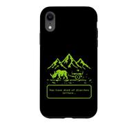 Funny Saying You Have Died Diarrhea Lettuce Case for iPhone XR