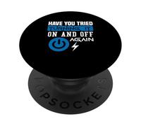 Funny Sayings for Computer Scientists and Nerds Programmers PopSockets Adhesive PopGrip