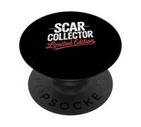 Funny Scar Collector Limited Edition Stunt Performer PopSockets Adhesive PopGrip