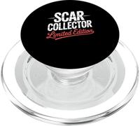 Funny Scar Collector Limited Edition Stunt Performer PopSockets PopGrip for MagSafe