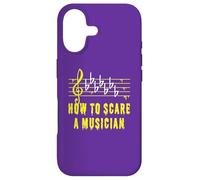 Funny Scary Music Humour to Scare Halloween Musicians Case for iPhone 17
