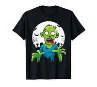 Funny Scary Zombie Graveyard Party Halloween Costume T-Shirt