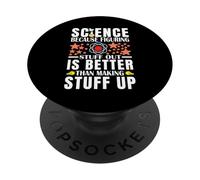 Funny Science For Teacher Science Chemistry Professor teach PopSockets Adhesive PopGrip