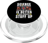 Funny Science For Teacher Science Chemistry Professor teach PopSockets PopGrip for MagSafe
