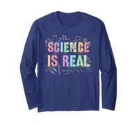 Funny Science is Real Chemistry Camp Teacher I Teach Nerd Long Sleeve T-Shirt