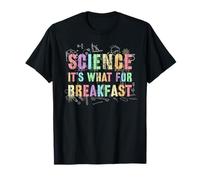 Funny Science It's What's for Breakfast Biology Team Inspire T-Shirt